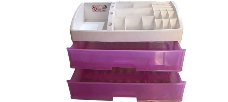 خورشيد للبلاستيك منظم ميك اب جيسيكا من خورشيد بلاست للبلاستيك - بينك - Image 4